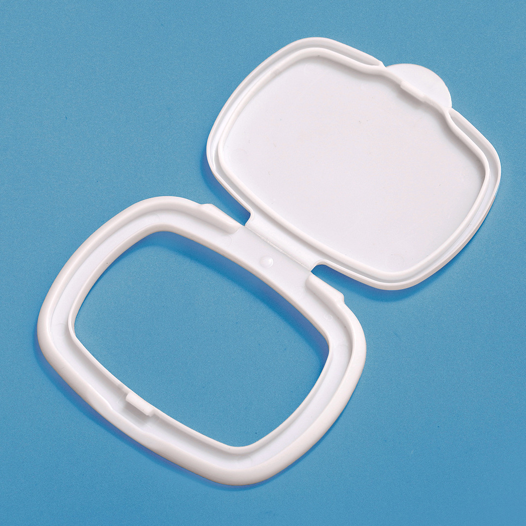 创意翻盖抽取式湿巾盖异形包装密封盖小号大号彩色丁腈包装批发