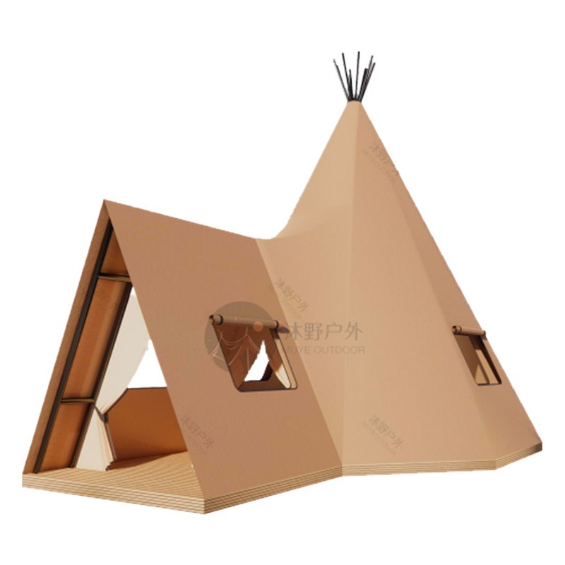 Muye alojamiento al aire libre campamento pirámide tienda Hotel área escénica Parque Ecológico B & B tienda de campaña del hotel fabricante