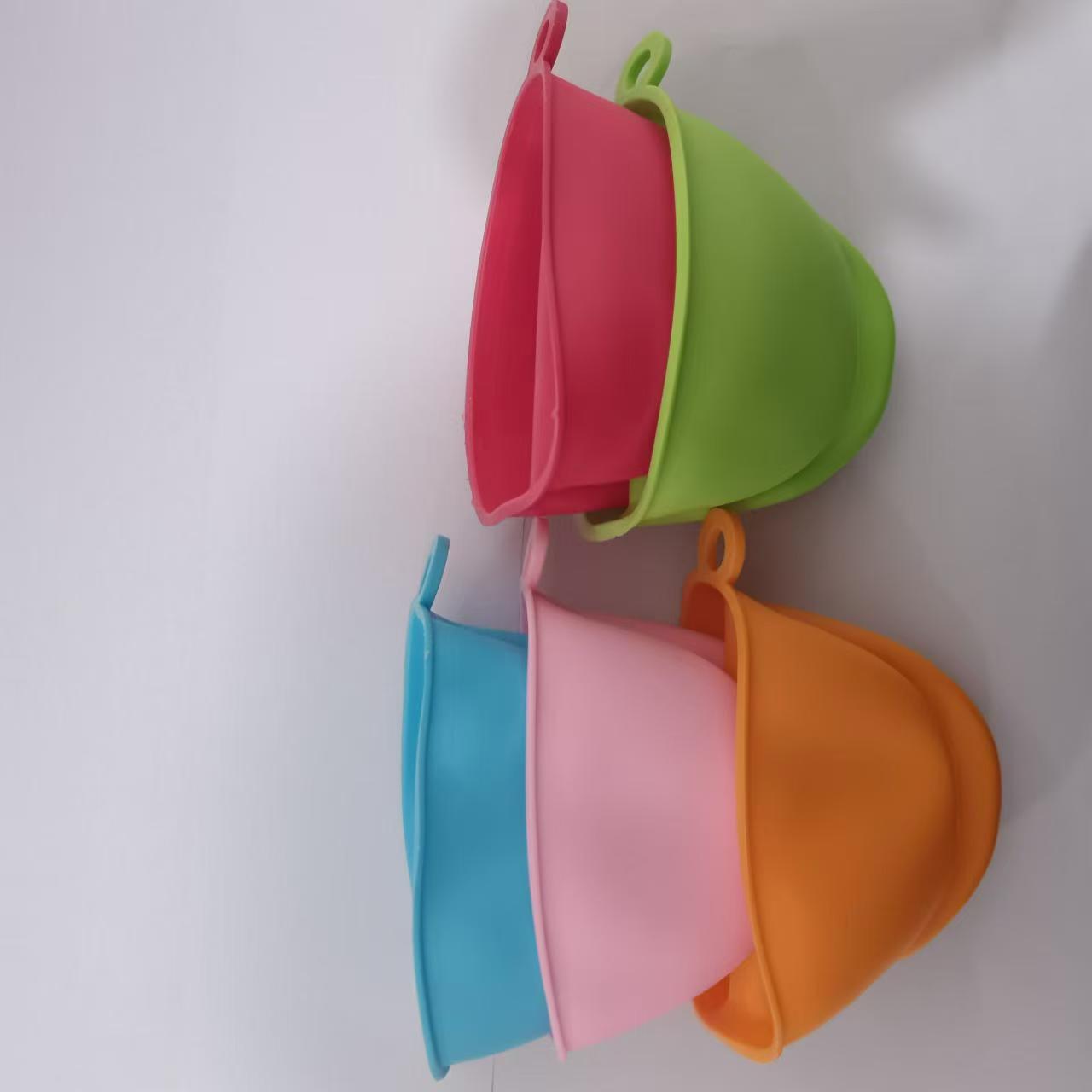 Clip anti-escaldado de silicona, guantes de aislamiento térmico, horno microondas, cubierta de dedos antideslizante especial, mini clip de mano resistente a altas temperaturas para la cocina
