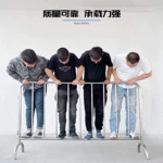 高耐久性操场防护栏 防撞隔离护栏 可移动式体育场地安全围栏 304不锈钢材质