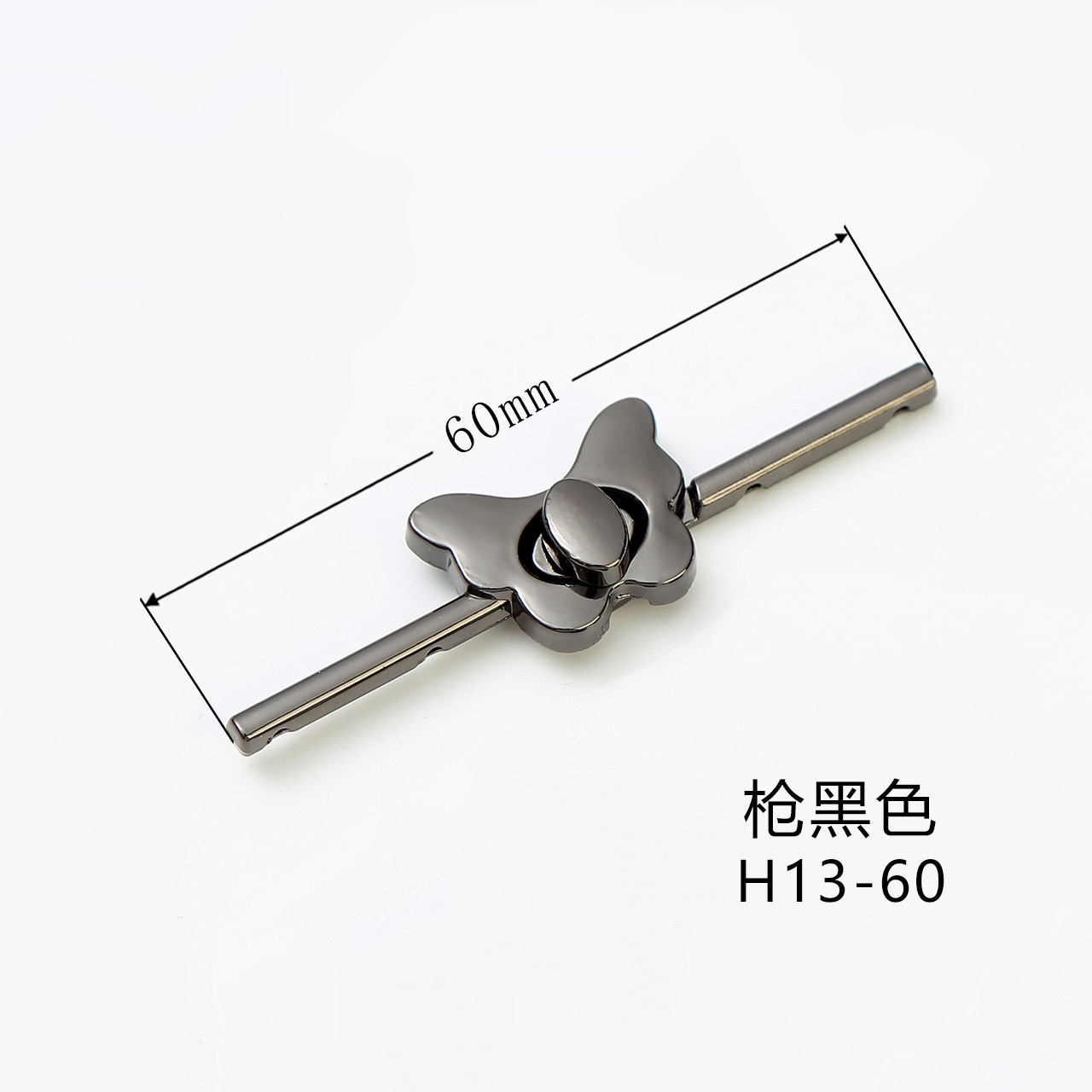 チャイナドレスの金属の一字のバックルの中国風のボタンの合金のdiyの縫い目のボタンの装飾は新しい中国式のロックの棒を掛けます。