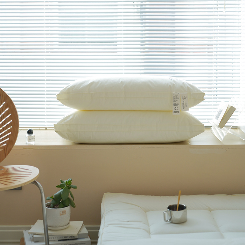 Estilo japonés de la madre y el niño de clase A cuello almohada Hotel piel-friendly cuello almohada núcleo hogar B & B almohada núcleo par