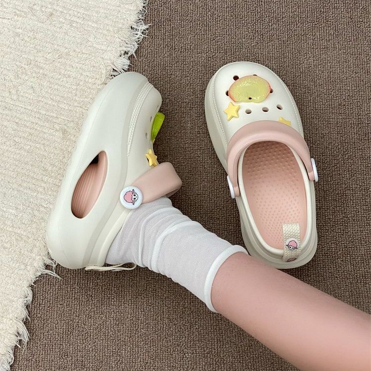 Thick-Soled Height-Increasing Cute Cartoon Miffy Rabbit Clogs, 2026 Summer Fashion Versatile Slippers with a Soft Stepping Feel and Closed-Toe Design Thick-Soled Height-Increasing Cute Cartoon Miffy Rabbit Clogs, 2026 Summer Fashion Versatile Slippers with a Soft Stepping Feel and Closed-Toe Design