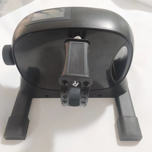 Indoor Upright Exercise Bike Elderly Upper and Lower Limb Rehabilitation Trainer Home Step Machine Black Bicycle