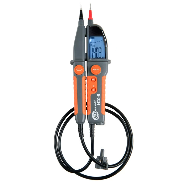 Польша SONEL оригинальный тестер сопротивления изоляции SONEL MIC-5 профессиональный измеритель сопротивления изоляции