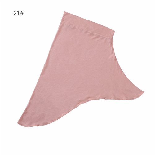 Cross-border new solid color modal elastic pullover multi-color bottom hat autumn and winter warm mercerized cotton soft cap