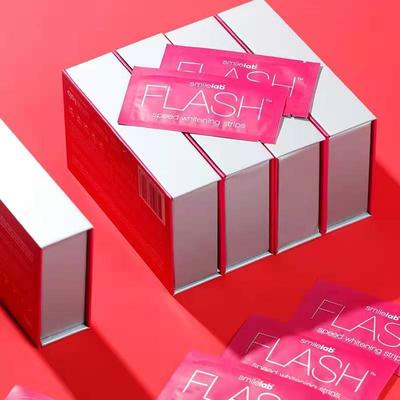 薇娅推薦進口Smilelab美白牙貼牙齒去黃快速變白網紅牙貼10對20貼