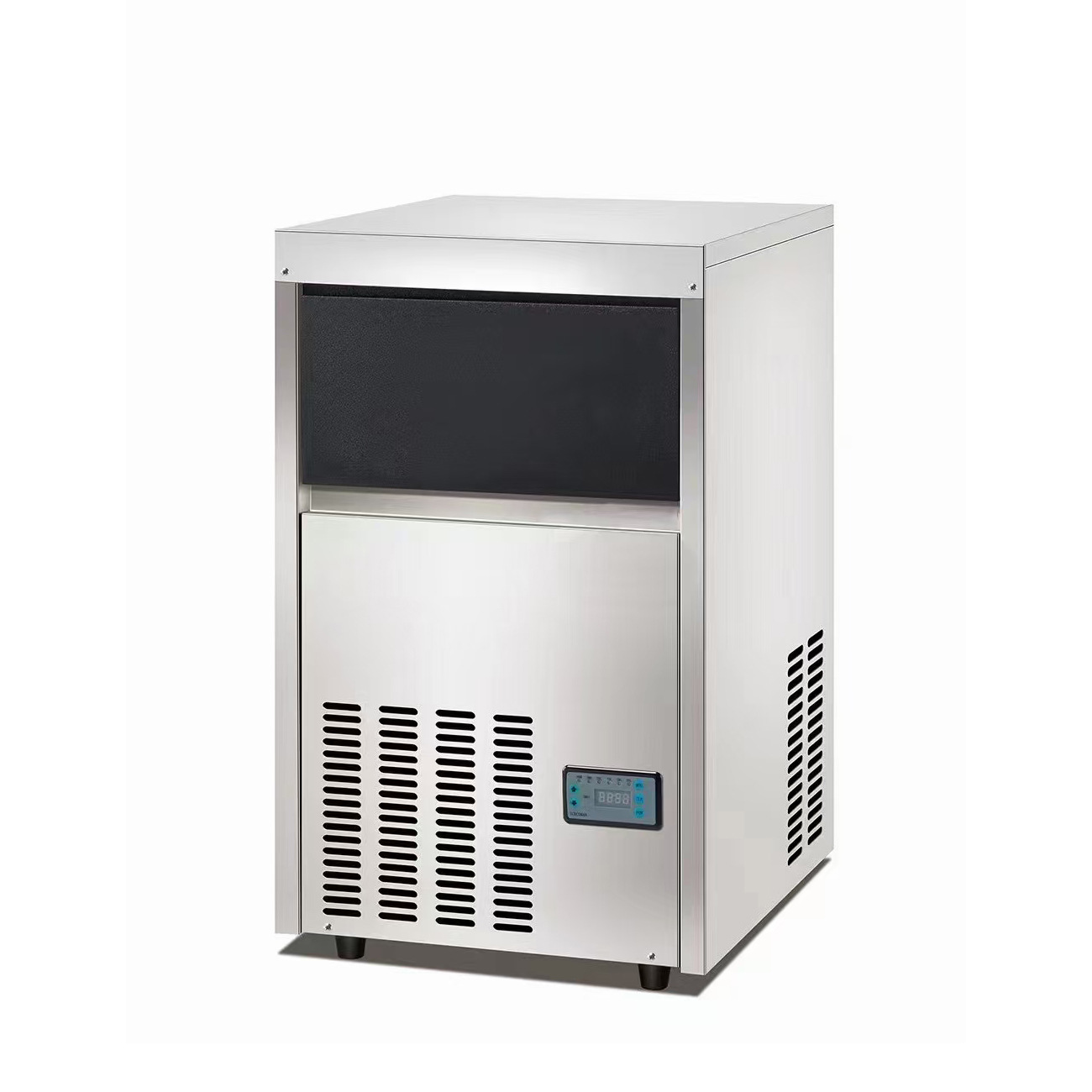 FD - 40 Fufeng comercial 40KG máquina de hielo automática tienda de té de leche pequeña máquina de hielo cuadrada refrigerada por aire
