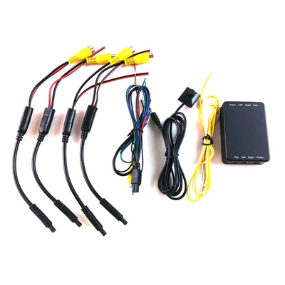 Vehicle camera control switch 4-way converter