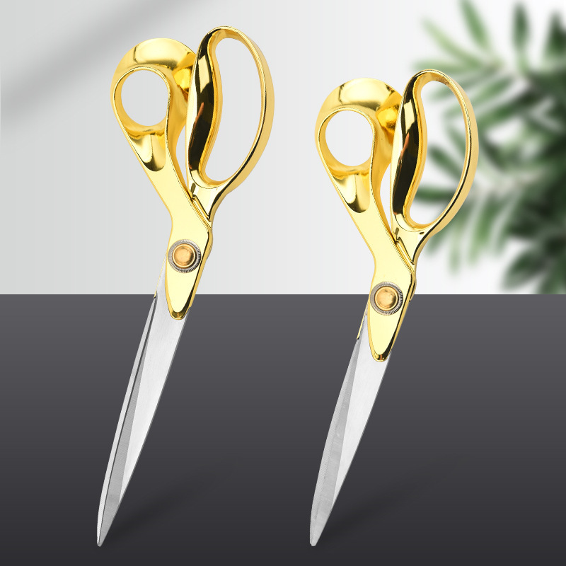 Spot hogar cuchillo de acero inoxidable corte de cuero costura corte de ropa tela corte de papel tijeras