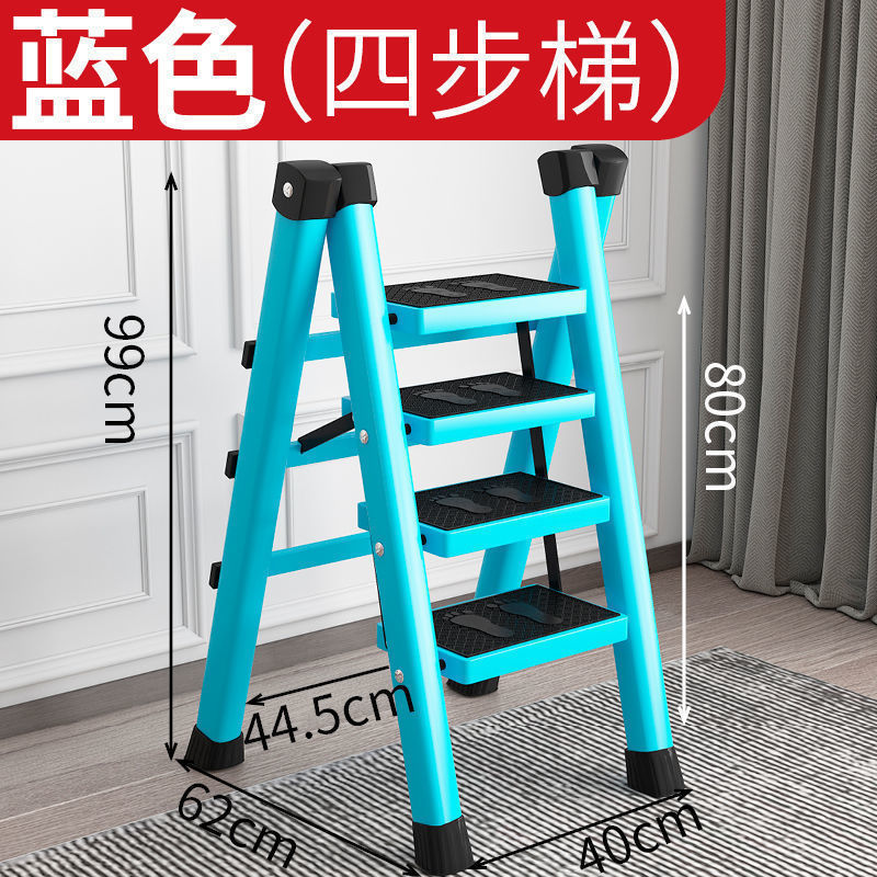 escalera doméstica escalera plegable de acero al carbono espesa escalera móvil escalera retráctil escalera multifuncional escalera interior