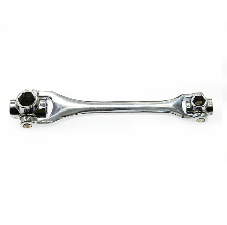 利鹰源头厂家批发八合一多功能光柄套筒扳手