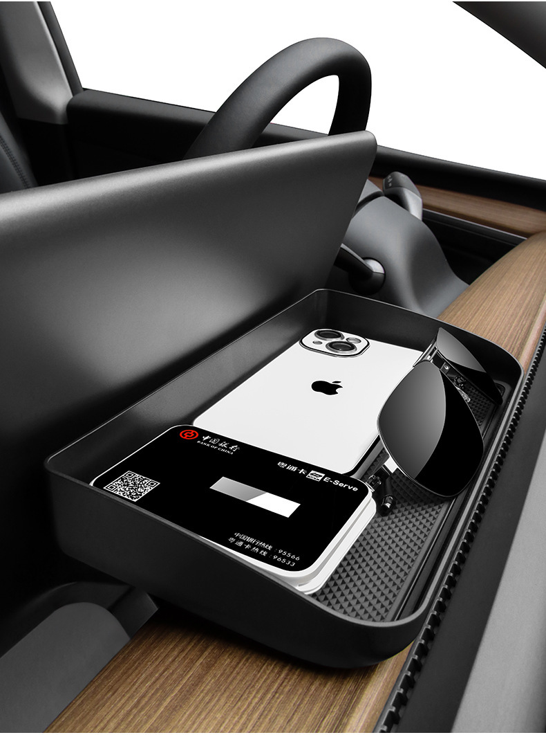 Suitable for Tesla's new model 3/Y screen center console ETC storage box and tissue box functional accessories