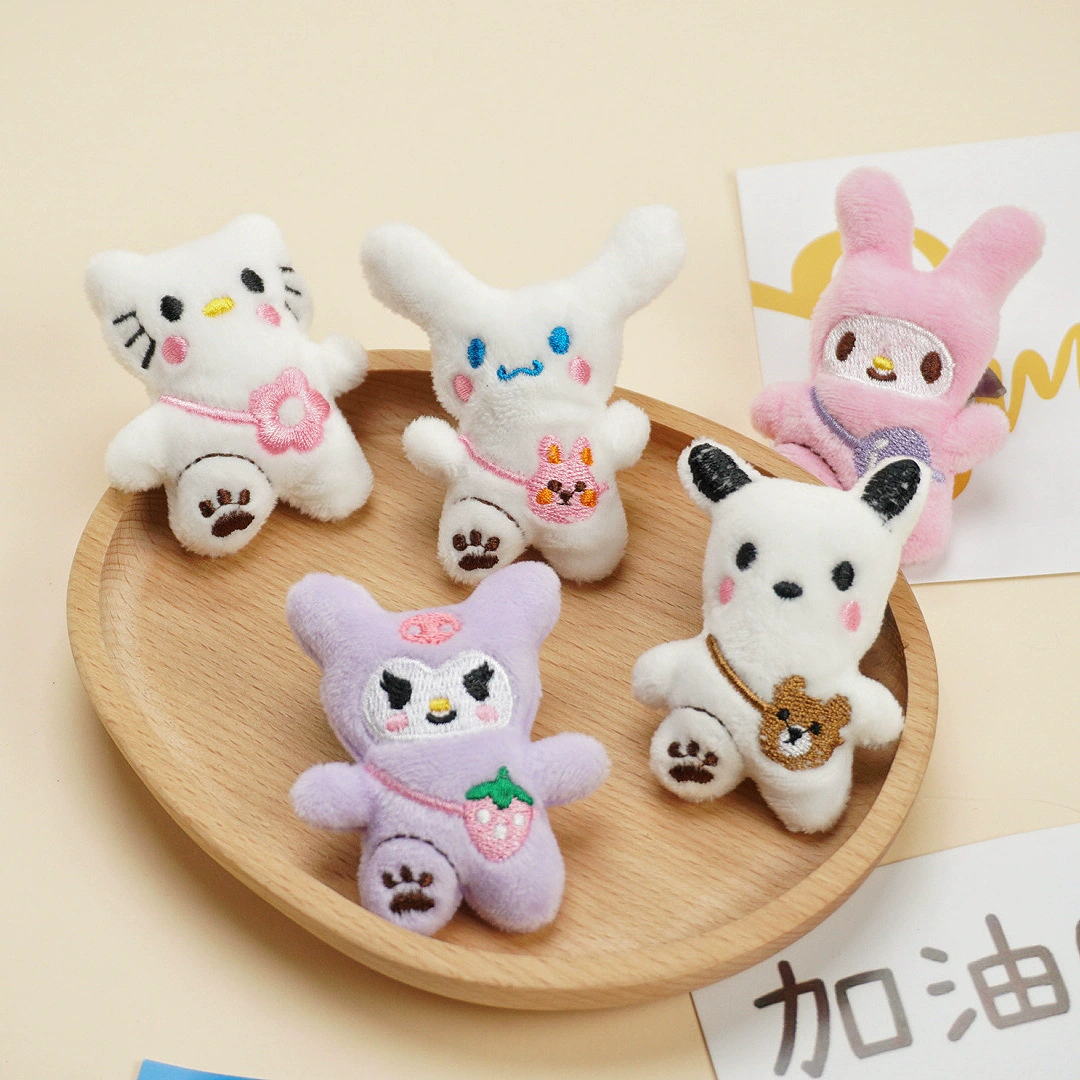 Мультфильм плюшевая кукла Sanrio Милая Мелодия coolomi KT кот брошь булавка аксессуары для волос Детские украшения