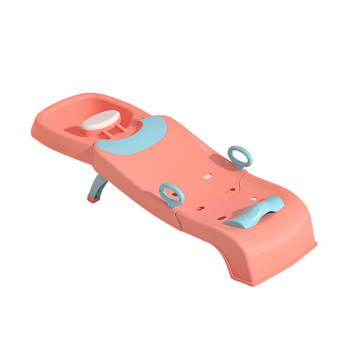 Children's shampoo recliner foldable shampoo chair baby home child sitting shampoo baby shampoo bed stool