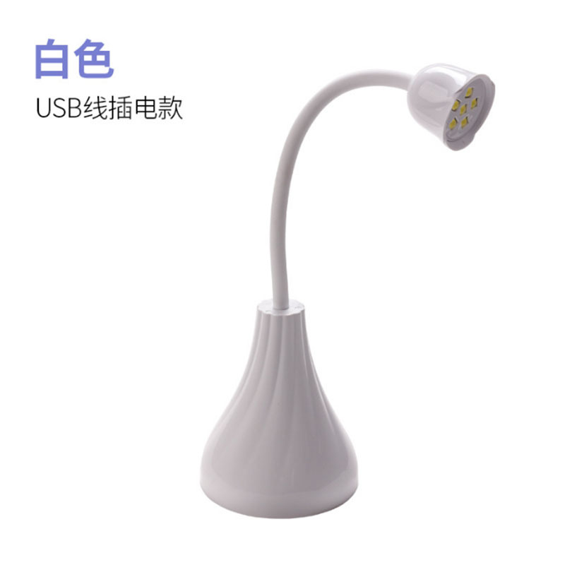 Nuevos productos de estilo japonés de manicura rosa luz de terapia portátil recargable no negro mano seca rápida máquina de terapia de luz pegamento de esmalte