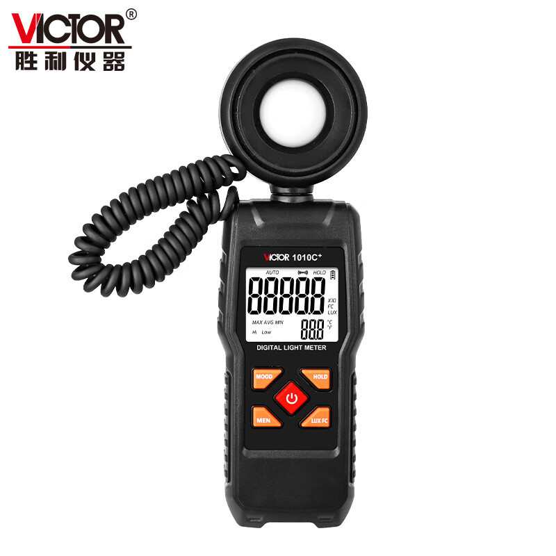 胜利VC1010C+亮度表光度计测光仪亮度仪数字照度计