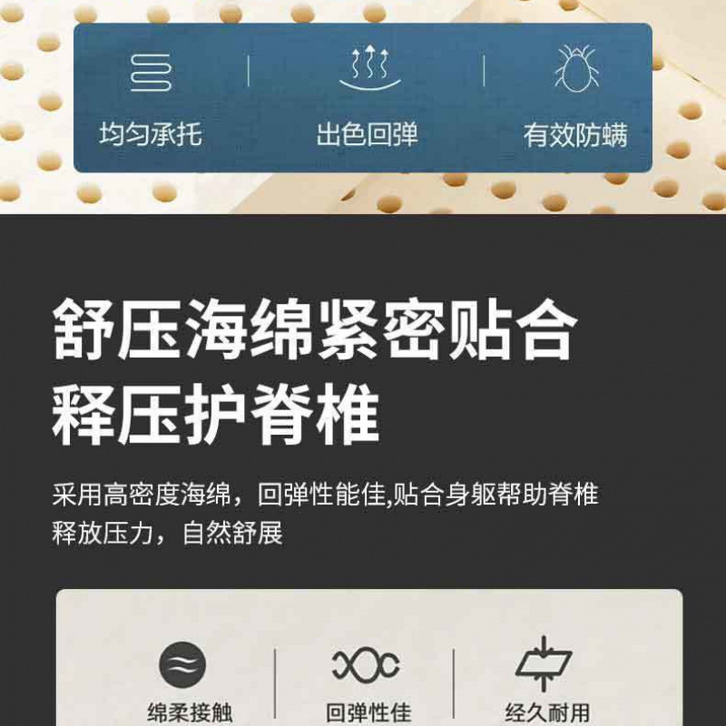 席梦思床垫家用软硬两用20cm厚双人1.8米1.5出租房经济型弹簧床垫|undefined