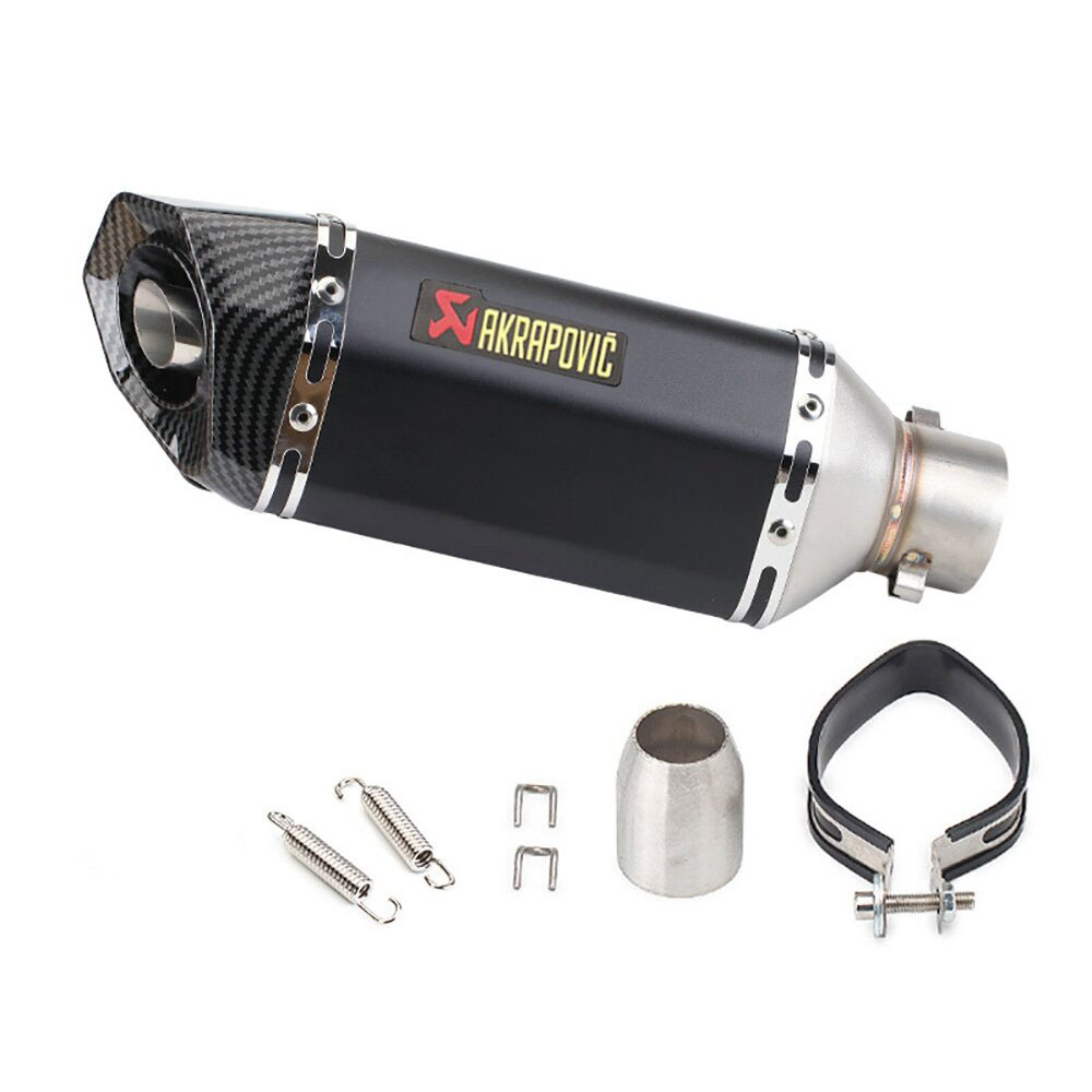 Factory direct motorcycle scooter modified exhaust pipe tail throat spring breeze NINJA small hexagonal round tail exhaust pipe