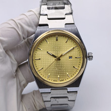 新款外贸天钢带系列石英男士腕表日历简约时尚手表厂家批发