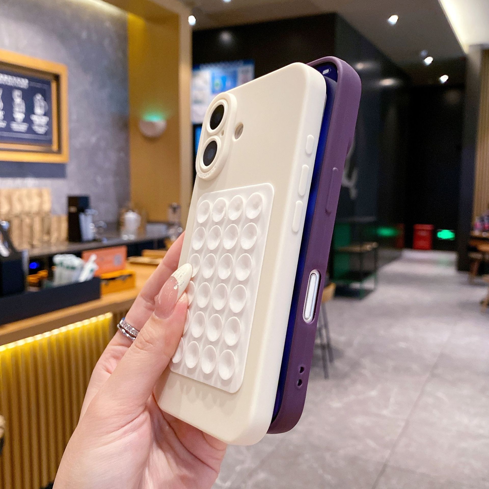 Transparante telefoonhoes met zuignap voor iphone pro modellen_voghion.com