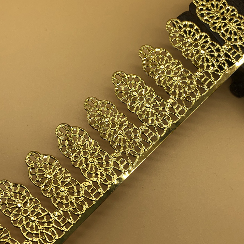 Diy estilo antiguo Qi Rong accesorios para el cabello que preservan el color novia Xiuhe Phoenix corona de encaje de hierro