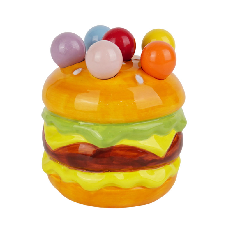 ドーパミンのハンバーガーの果物のフォークセットの軽い豪華なステンレスの小さいフォークの果物の署名の果物はデザートのフォークの収納缶を挿し込みます。|undefined