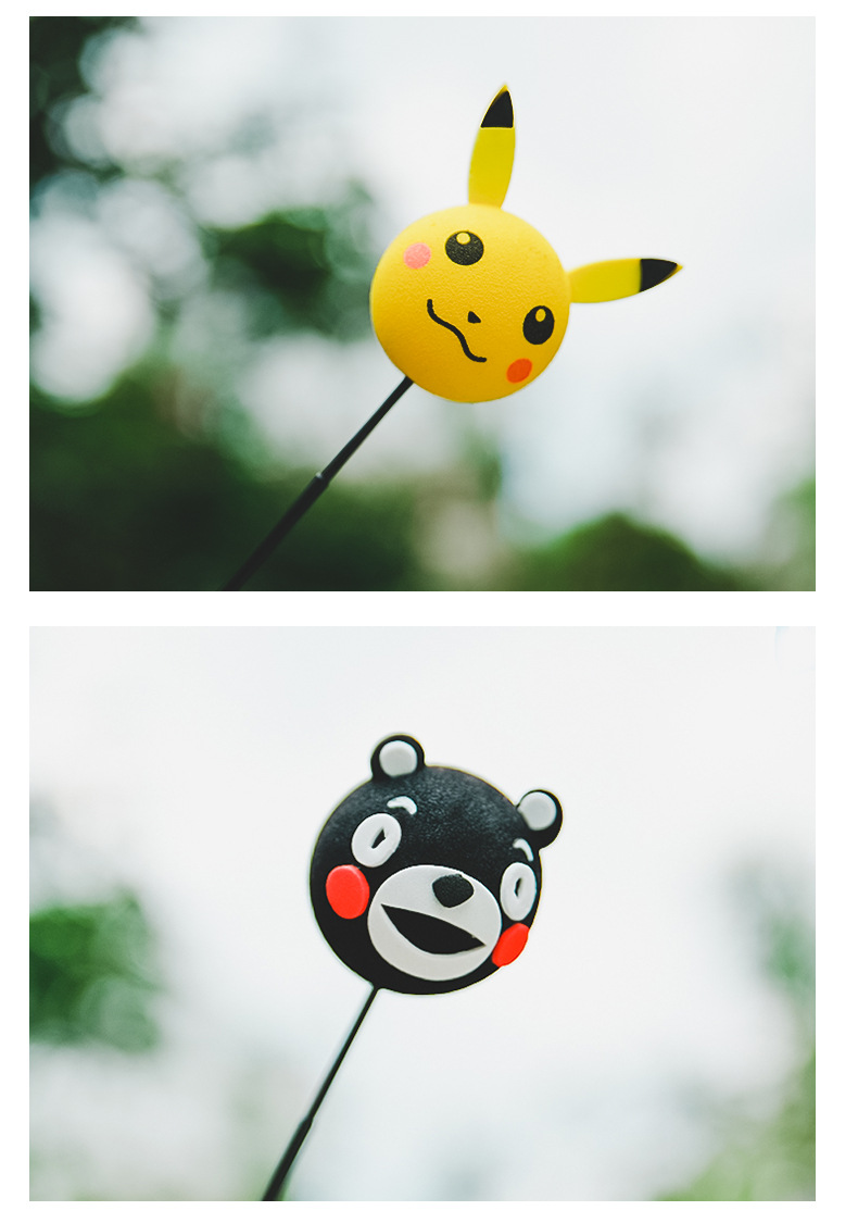 Car Antenna Decoration Car Exterior Decoration Cute Cartoon Doll Antenna Ball Roof Modification Cactus Universal