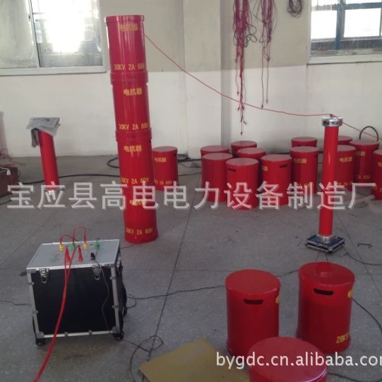 Оборудование для испытания кабелей на напряжение 10 кВ - 35 кВ. Оборудование для испытания электрооборудования в газовой среде (GIS). Резонансный генератор для кабельных систем.