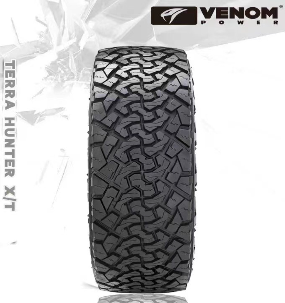 Venom XT off-road tires imported from Thailand 285/65R1833x12.5R18 35x12.5R18 with Tyrannosaurus Rex