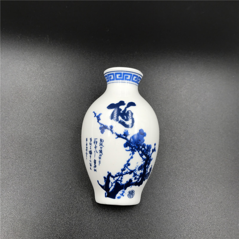 中国風陶磁器青花磁器花瓶冷蔵庫に記念品を貼った家庭装飾品ビジネスは老外ギフト磁石大を送る|undefined