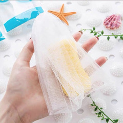 Soap Bag Foaming Net Japanese Pull Tab Foaming Bag Facial Full Body Cleaning Handmade Soap Bag Back Scrub Bar Wholesale