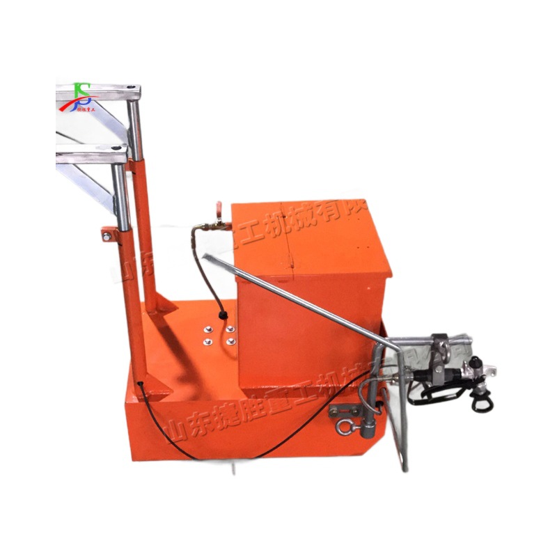 Máquina de imprimación a presión automática pequeña, máquina de marcado de carreteras de empuje manual, vehículo de imprimación por pulverización de fusión en caliente para carreteras