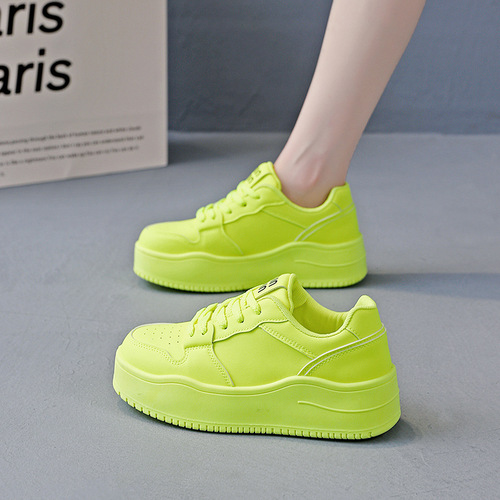 2025 Women's Autumn Korean Version Ins Student Casual Sporty Versatile Thick Sole Shoes MX-F01