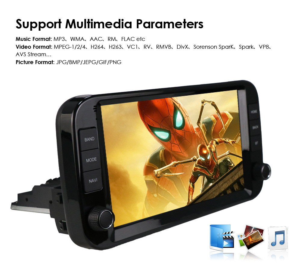9inch Suitable for 2013-2024 Fiat Panda Android Large-Screen Gps Car Navigation and Central Control All-In-One Device