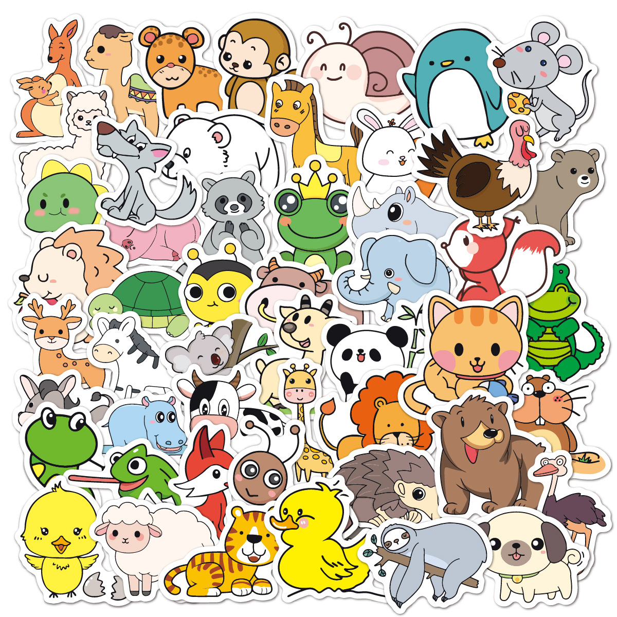 Children's Stickers Wholesale More Than 50 Small Size Stickers Cute Cartoon Graffiti Water Cup Luggage Waterproof Stickers display picture 2