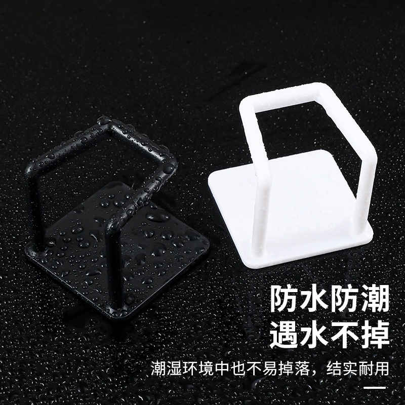 Estante de esponja de plástico para el hogar estante de almacenamiento sin ponche de cocina montado en la pared estante de drenaje de pasta para el hogar al por mayor