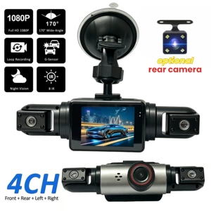 SY2004 dörd linzalı 4 kanallı HD gecə görüntülü 1080P videoregistrator