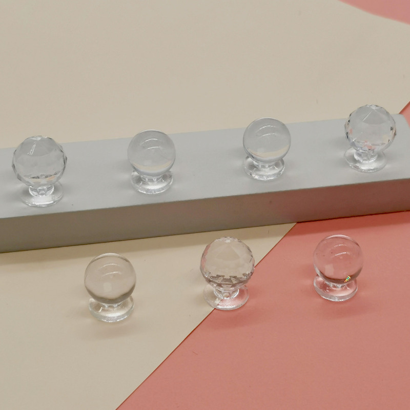Strong Self-Adhesive Spherical Handle Storage Box Acrylic Handle Nail-Free Storage Cabinet Door Crystal Handle Wholesale Strong Self-Adhesive Spherical Handle Storage Box Acrylic Handle Nail-Free Storage Cabinet Door Crystal Handle Wholesale