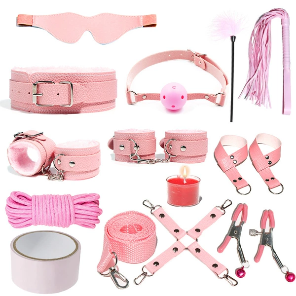 Plush skin thirteen pieces of pink (box) (box)