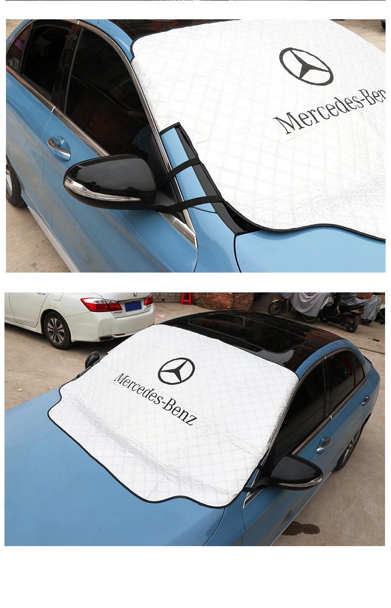 Suitable for all models of Mercedes-Benz, Audi, Volkswagen, sun visor, snow visor, front windshield, anti-freezing cover