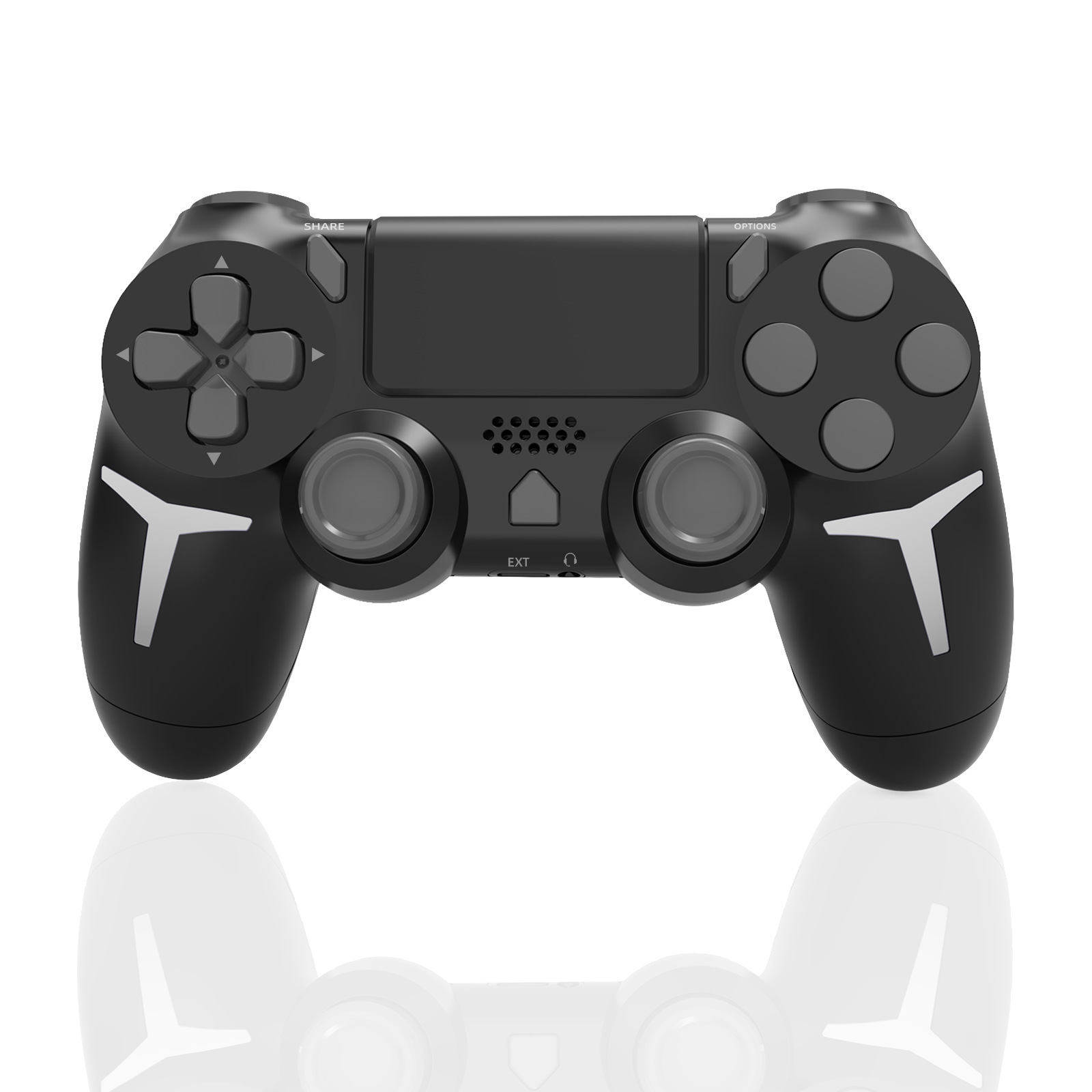 Manual de juegos PS4 doble vibración giroscopio de seis ejes sensación física PS4 Bluetooth inalámbrico manipulador computadora vapor