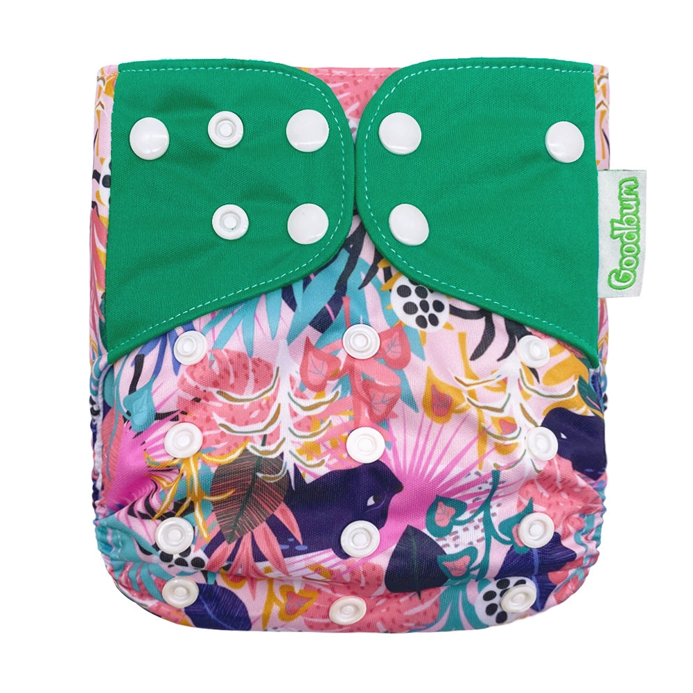 Goodbum Моющаяся сетка Дышащая многоразовая детская подгузник тканевый подгузник