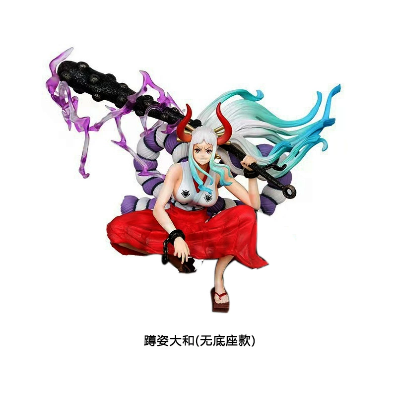 Фигура GK Yamato (One Piece) — поза crouching с основанием головы дракона, окрашенная коллекционная