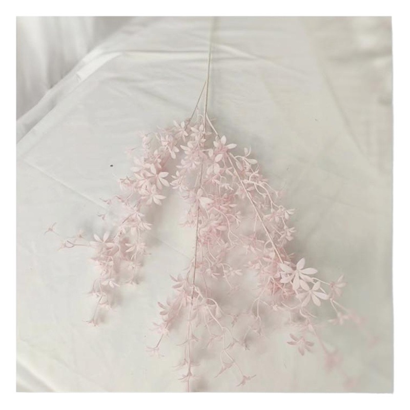 Wholesale artificial flower plastic Wen Xin Orchid Wedding auditorium banquet decoration plastic spray color artificial flower photography props shooting
