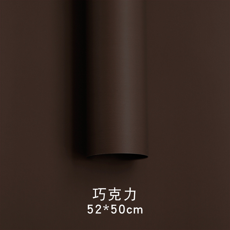 Huaxi espesar 7,5 seda dopamina color sólido papel de moda impermeable flor embalaje de papel floral ramo floral al por mayor transfronterizo