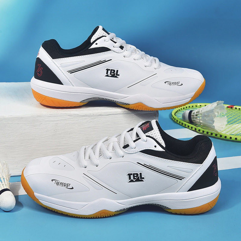 Nuevos zapatos de bádminton profesionales, zapatos de tenis para hombres y mujeres, entrenamiento de tenis de mesa, zapatos de corrida de carbono transpirables