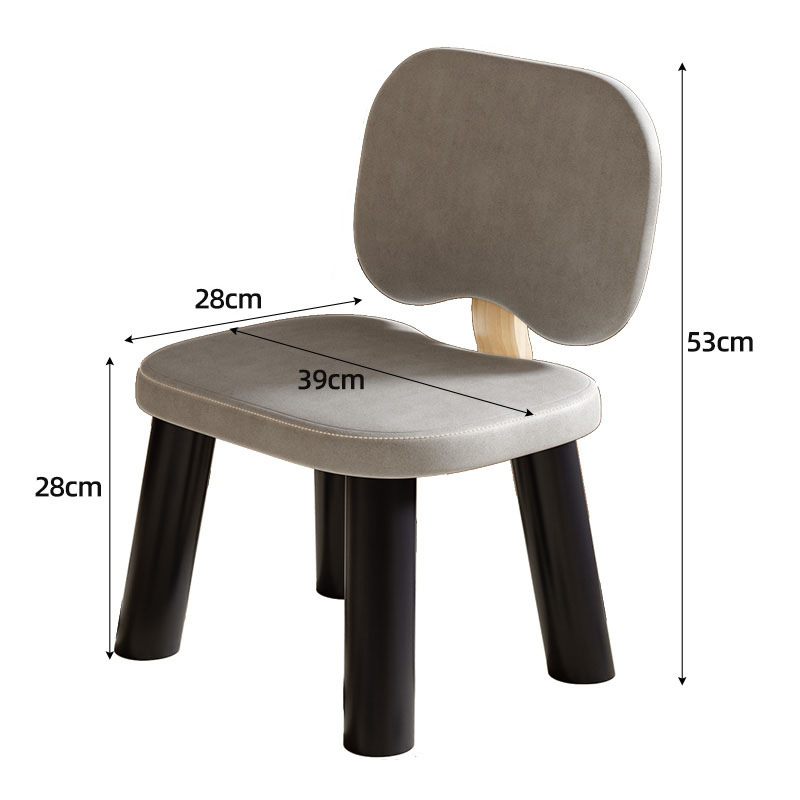Taburete pequeño hogar silla de madera maciza sofá taburete de sala de estar banco pequeño simple sala de estar zapatos silla de cambio de zapatos taburete bajo de bolsa suave