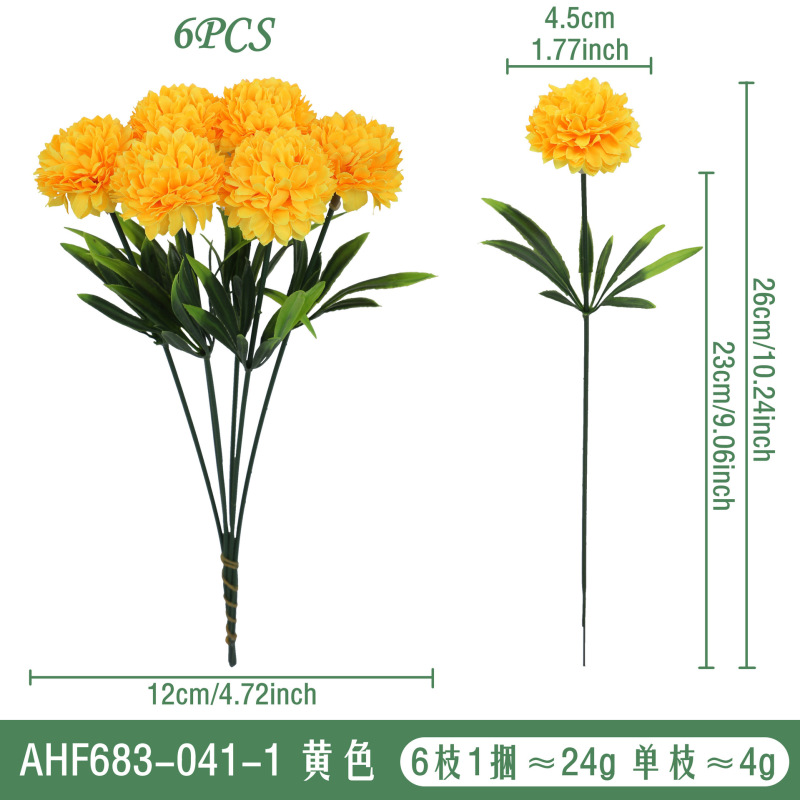 造花タンポポヒヤシンス卓球菊アジサイ家の装飾結婚式の花造花アレンジメント卸売|undefined