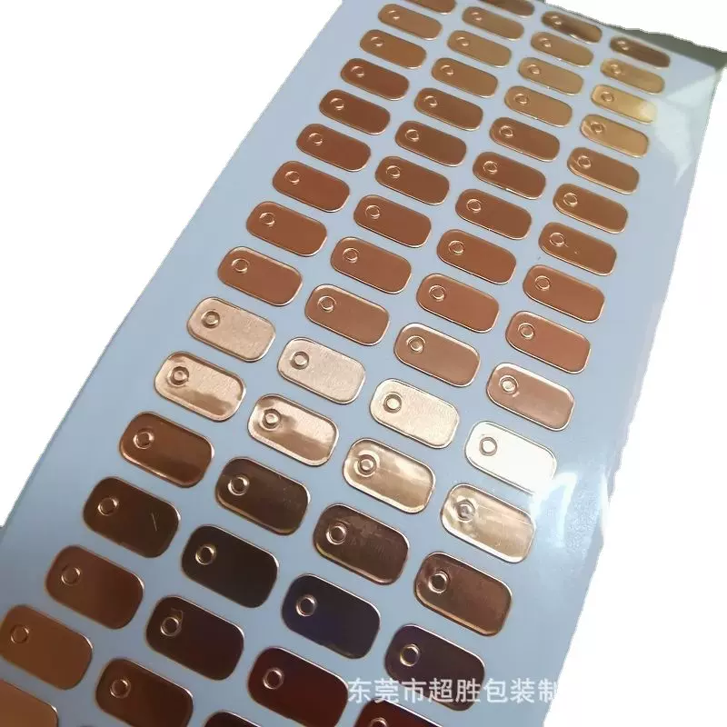 供应铜箔胶贴 圆形触摸按键铜箔贴纸 东莞定制导电屏蔽纸